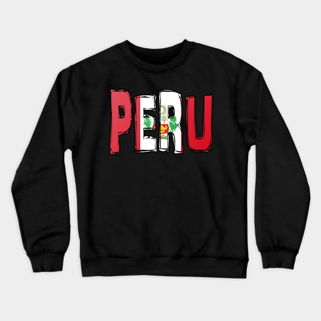 Peru Crewneck Sweatshirt by Design5_by_Lyndsey